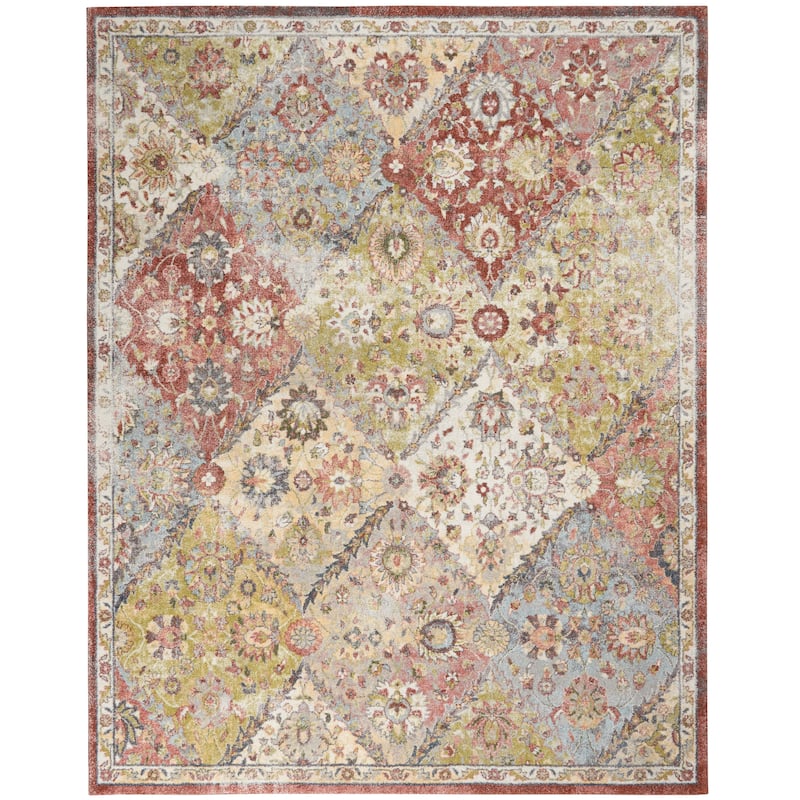 Nourison Soraya Transitional Country Botanical Floral Area Rug