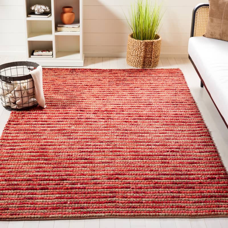 SAFAVIEH Handmade Bohemian Jelisava Jute & Wool Area Rug