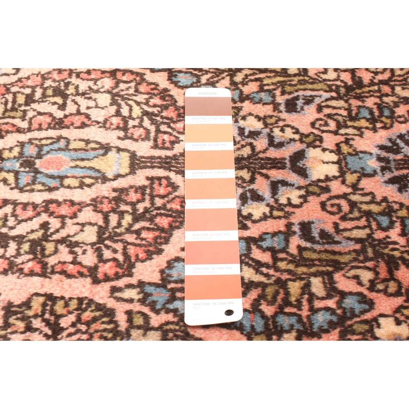 ECARPETGALLERY Hand-knotted Kayseri Copper Wool Rug - 2'0 x 5'6