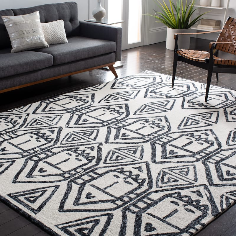 SAFAVIEH Handmade Metro Baukje Modern Wool Rug