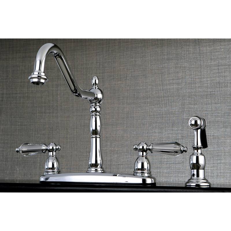 Kingston Brass Wilshire Kitchen Faucet - With Escutcheon Plate and