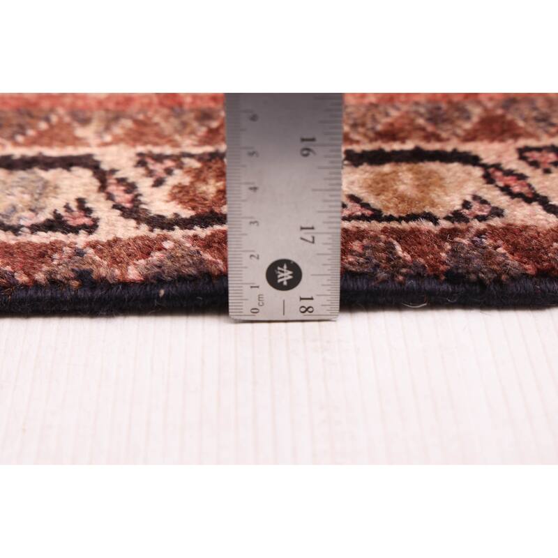 ECARPETGALLERY Hand-knotted Konya Anatolian Black, Red Wool Rug - 3'8 x 9'11