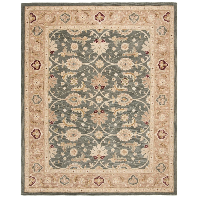 SAFAVIEH Handmade Anatolia Meenje Traditional Oriental Hand-spun Wool Rug