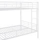 preview thumbnail 24 of 22, Full Over Full Metal Bunk Bed with Ladder and Guardrail