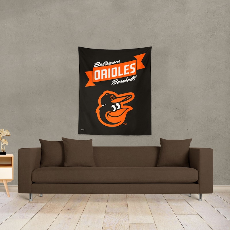 MLB Premium Orioles Printed Wall Hanging - 34"x40"
