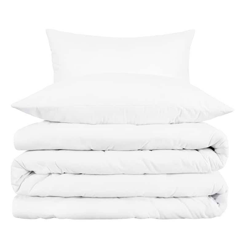 Superior ﻿﻿Cotton Blend Thread Count 1000TC Duvet Cover Set (Set of 3)