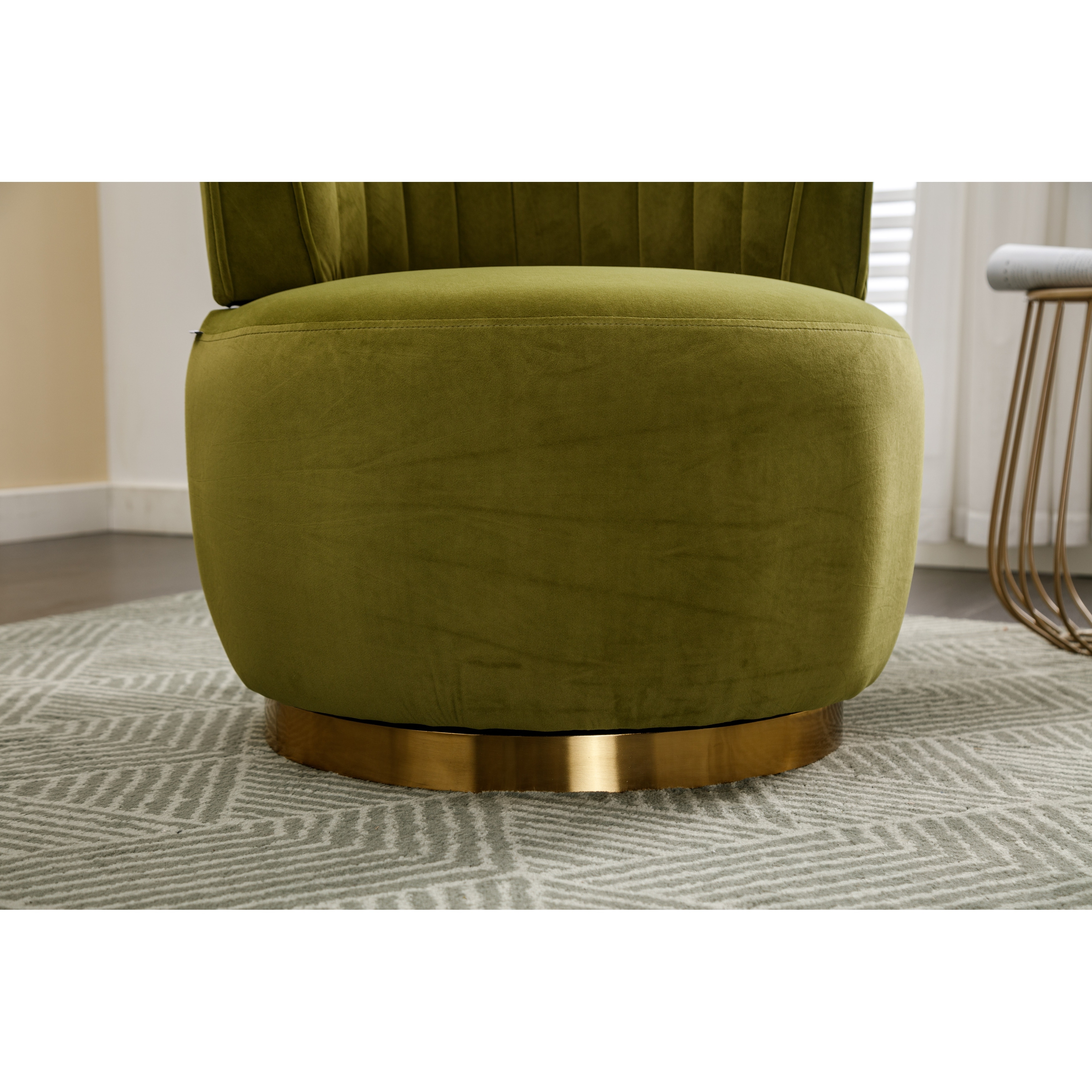 360 Rotating Sofa Chair Rotating Type Chairs Golden Base Round