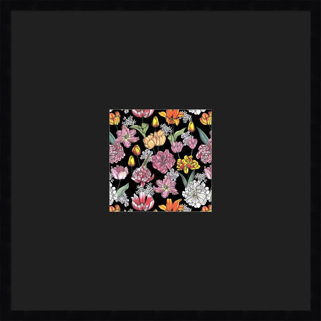 Tulips in Bloom by Cecilia Battaini Wood Framed Wall Art Print