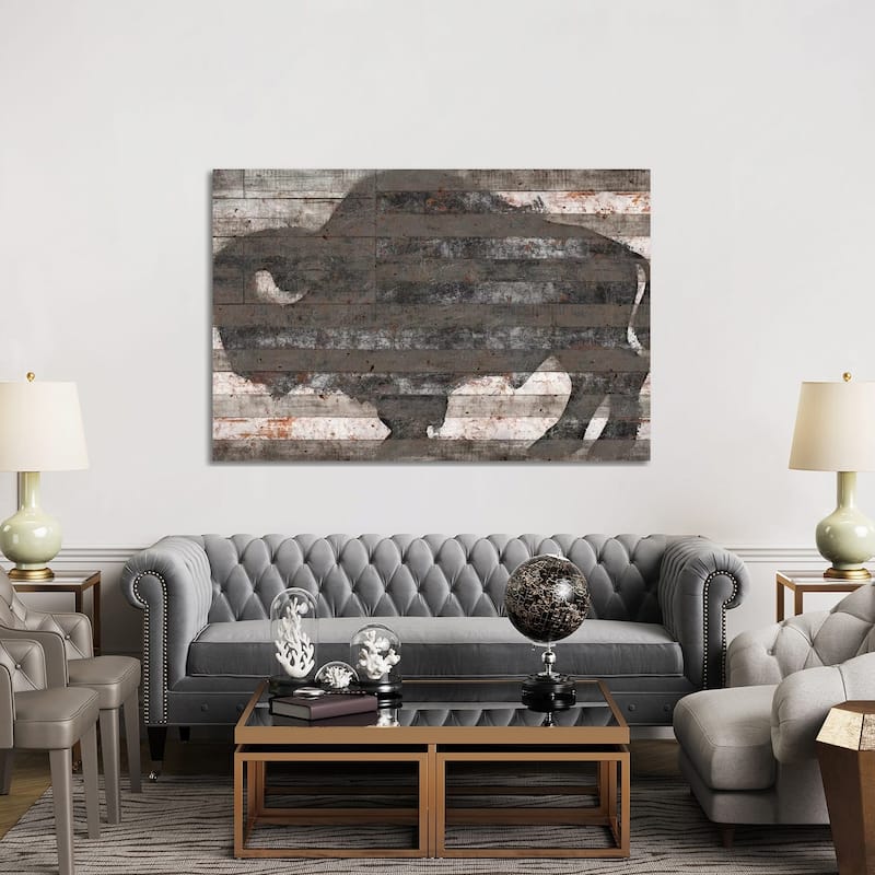 iCanvas "Buffalo II" by Diego Tirigall Canvas Print