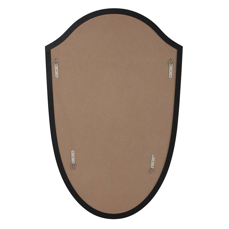 Renwil Ryker 40" H x 26" W Wall Mirror, Black