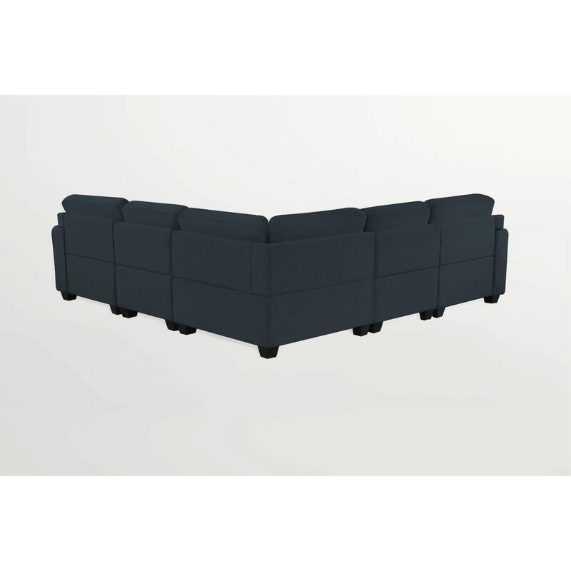 138'' Flexible Combination Sectional Sofa