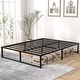 preview thumbnail 2 of 11, 14 Inch Bed Frames,3500 lbs Heavy Duty Metal Platform,Steel Slats Support/No Box Spring Needed