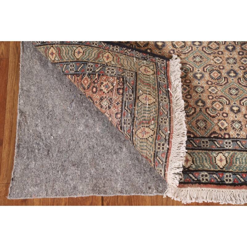 All-Over Mood Persian Vintage Runner Rug Hand-knotted Wool Carpet - 2'5"x 12'7"