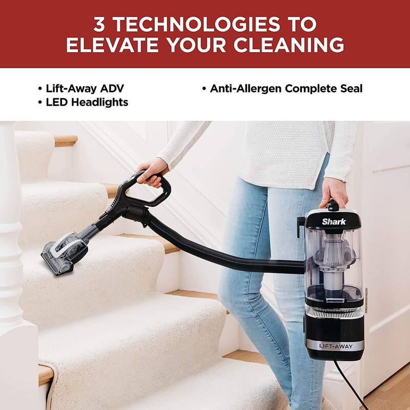 Shark Navigator Lift-Away ADV Upright Vacuum - 0.89 Qt - 0.89 Qt