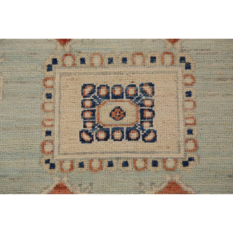 Vegetable Dye Heriz Serapi Oriental Area Rug Handmade Wool Carpet - 7'0"x 10'0"