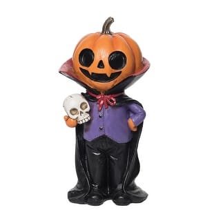Kid with Pumpkin Head Halloween Figure
