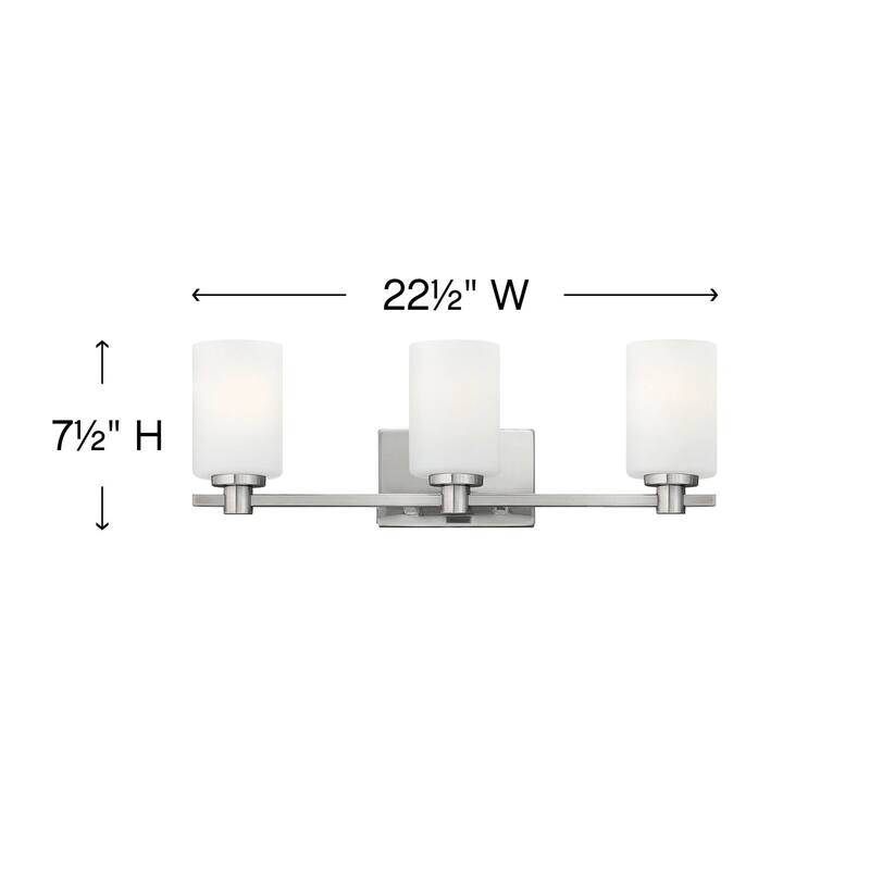Hinkley Lighting Karlie 3 Light 22.5" Wide Bathroom Vanity Light with