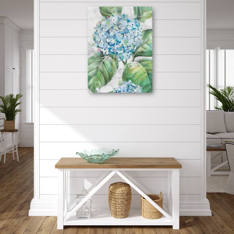 Hydrangea Portraits II By Studio Arts Canvas Art Print