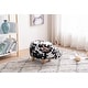 preview thumbnail 2 of 23, Animal Cow Storage Upholstered Kids Ottoman