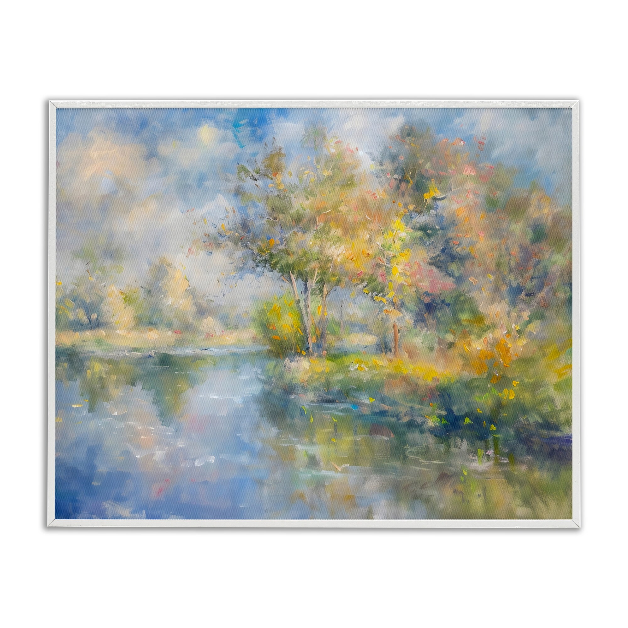 Stupell Colors By The Water Framed Giclee Art Design By Creative Studio