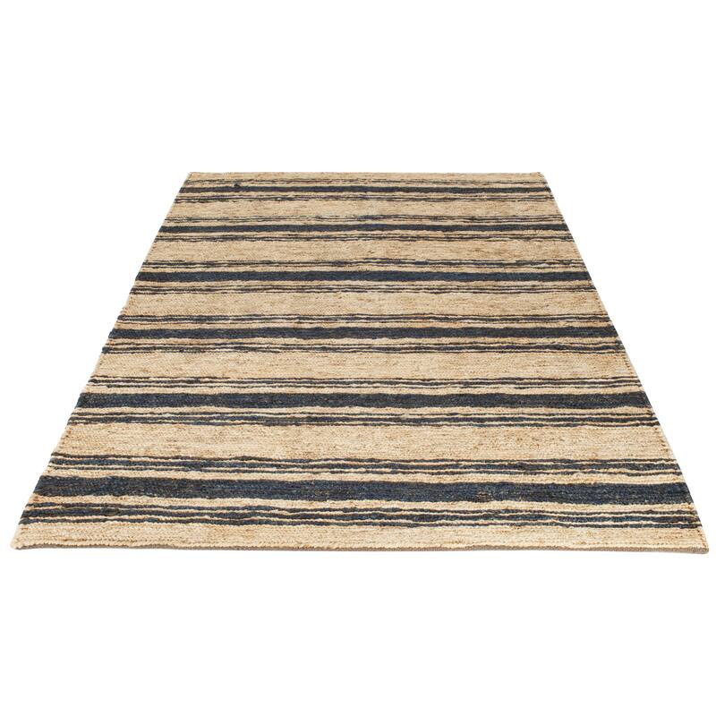 Lauren Ralph Lauren Cliff Stripe Jute Rug - 4' x 6' - Harbor