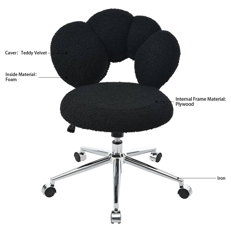 Chair with Suitable for Office, Study room, Bedroom