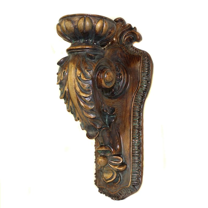 Urban Designs Antique Replica Rusted Wall Sconce Candle Holder