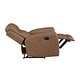preview thumbnail 22 of 25, Elara 38" Microfiber Manual Reclining Chair with Tab Pull Motion