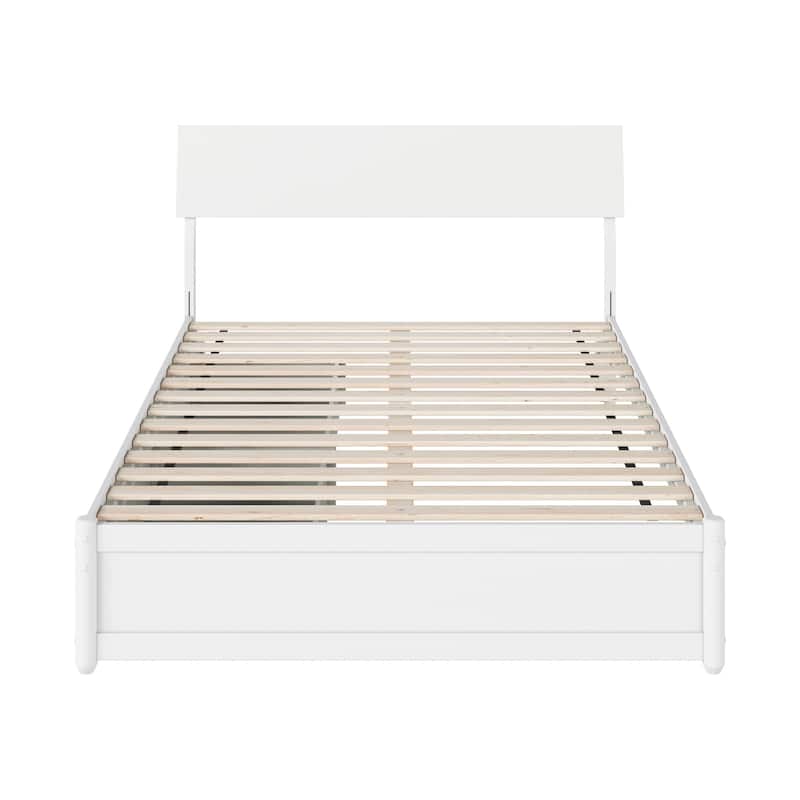 Norla Wood Platform Bed with Storage Drawers