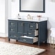 preview thumbnail 6 of 11, Altair Isla 60" Bathroom Vanity in Classic Blue with Countertop,no Mirror - 60 in.