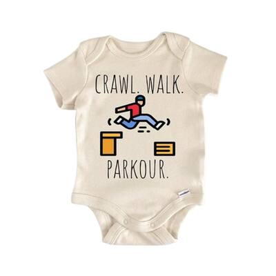 Parkour - Baby Boy Girl Clothes Infant Bodysuit Funny Cute Newborn