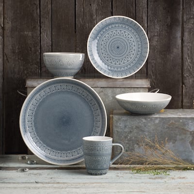 Euro Ceramica Fez 20 Piece Dinnerware Set