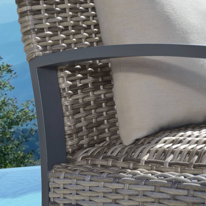 Abbyson Memphis Dining Armchair With Cushion (2-Pack)