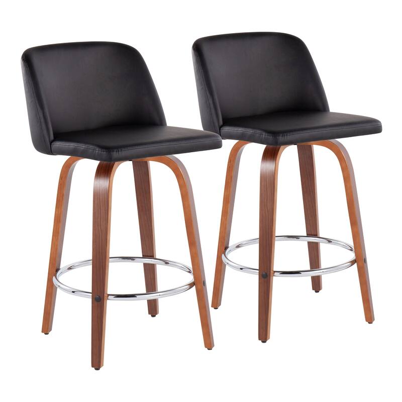 Carson Carrington Vallberga 26" Upholstered Counter Stool (Set of 2)