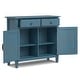 preview thumbnail 21 of 92, WYNDENHALL Hampshire 40" Wide Solid Wood Traditional Entryway Storage Cabinet - 40"w x 15"d x 36" h