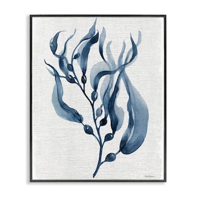 Stupell Delicate Waving Herb Leaves Framed Giclee Art Design By Carol Robinson