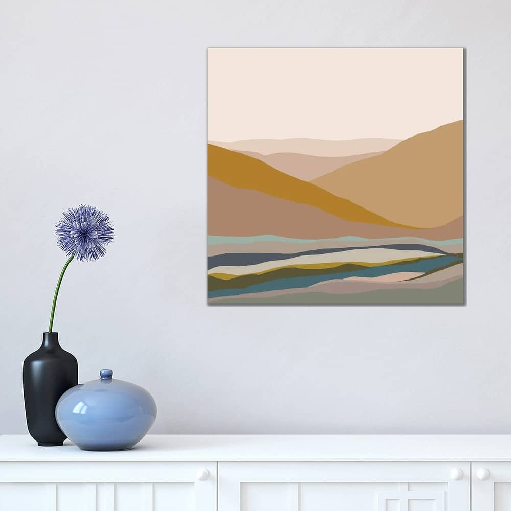 iCanvas "The Infinite Vastness Abstract" by Merle Callesen Canvas Print