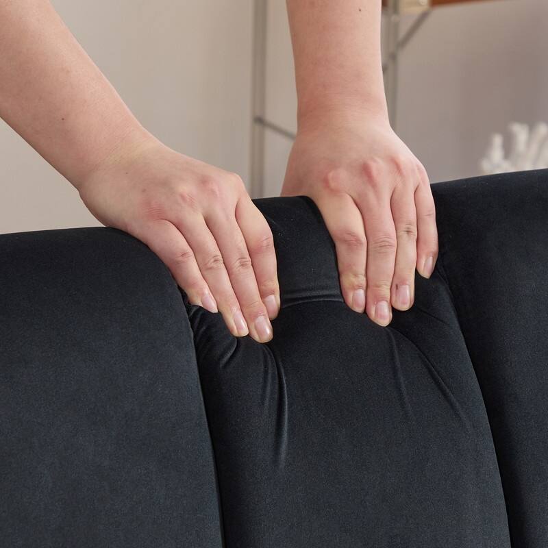 Modern Upholstered Armless Chair