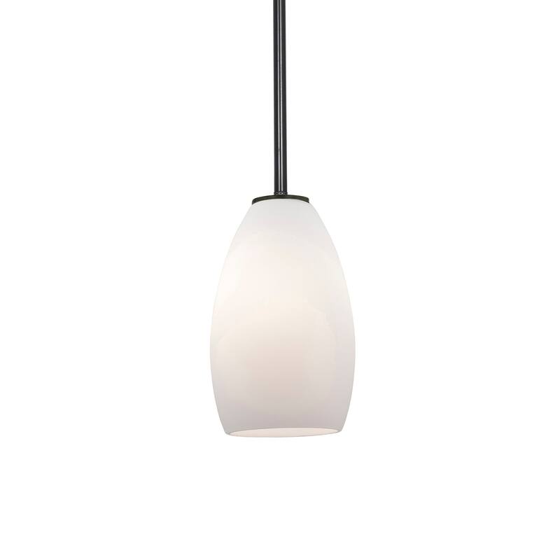 Access Lighting Janine 1 Light Mini Pendant - Oil Rubbed Bronze / Opal