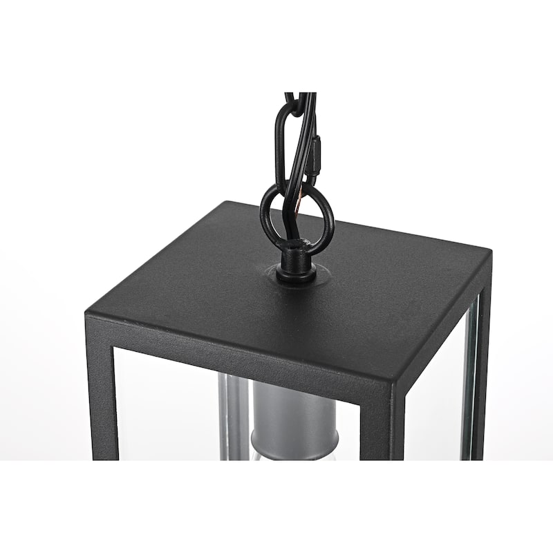 Lachlan 13 inch Outdoor Pendant in Black - 13"