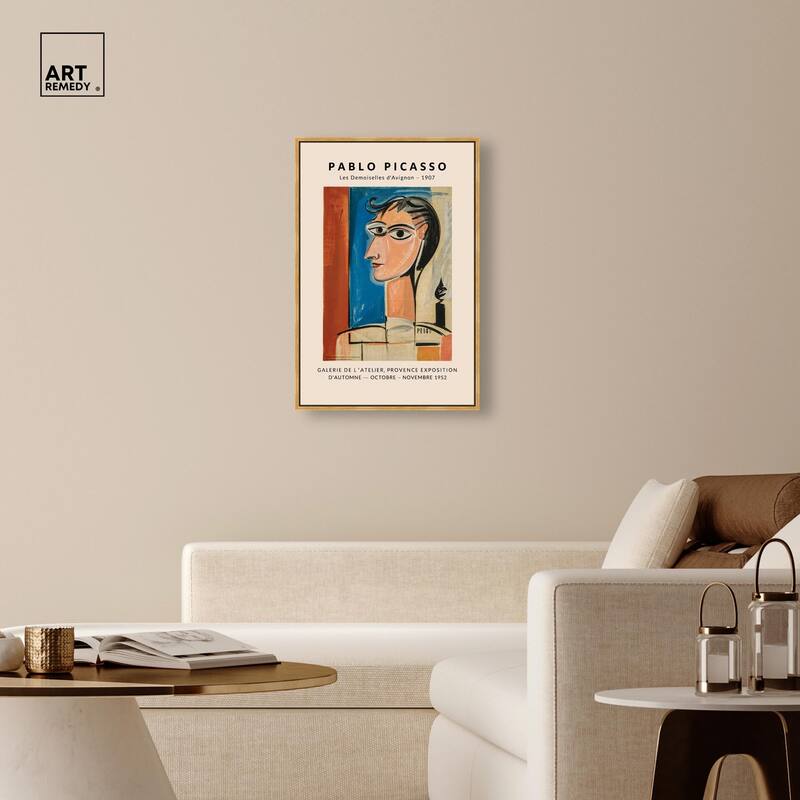 Avignon Woman's Canvas by Art Remedy