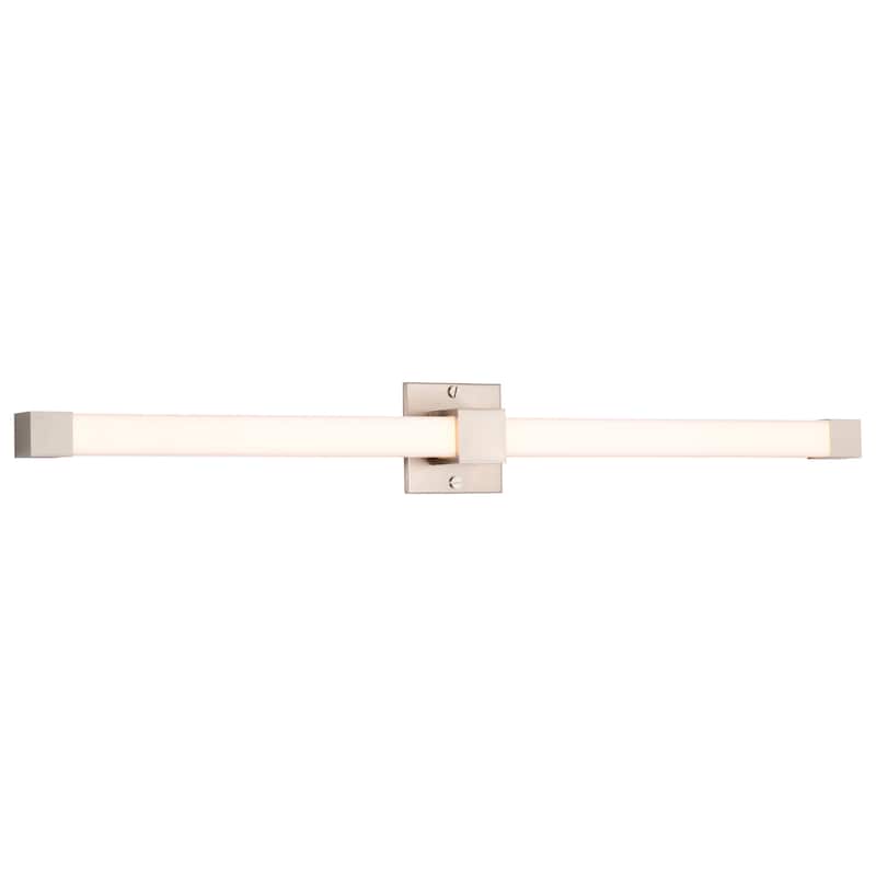 Brightwyn 35 Inch LED Vanity Brushed Nickel Finish - Brushed Nickel
