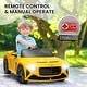 preview thumbnail 2 of 4, Ride On Car Licensed Bentley Bacalar w/Remote Control Yellow
