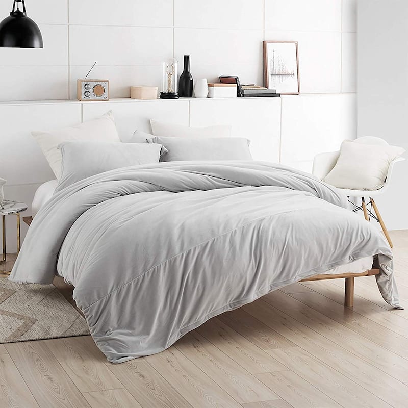 Baby Bird - Coma Inducer® Duvet Cover Set - Glacier Gray