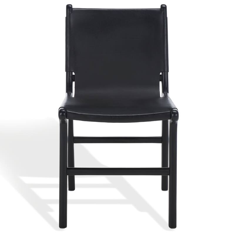 SAFAVIEH Couture Cassaphina Solid Wood Dining Chair (Set of 2), Fully Assembled - 18"W x 23"D x 34"H