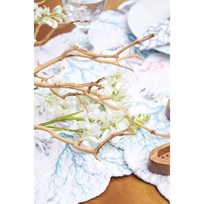 St.Vincent Round Placemats Set of 6, 17"