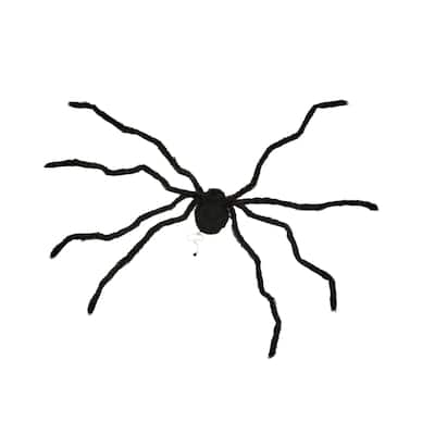 36" Large Black Animated Crawling Spider