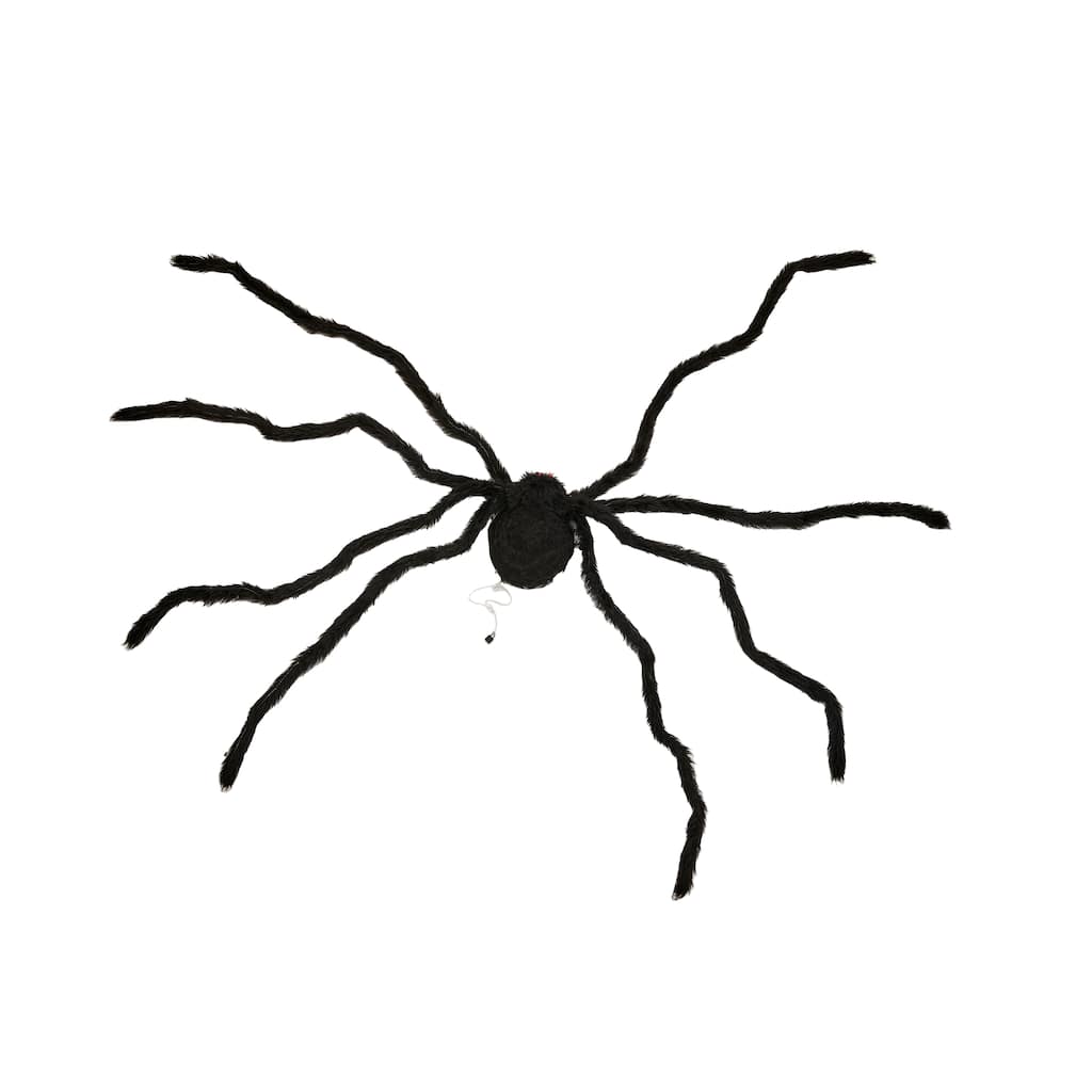 36" Large Black Animated Crawling Spider