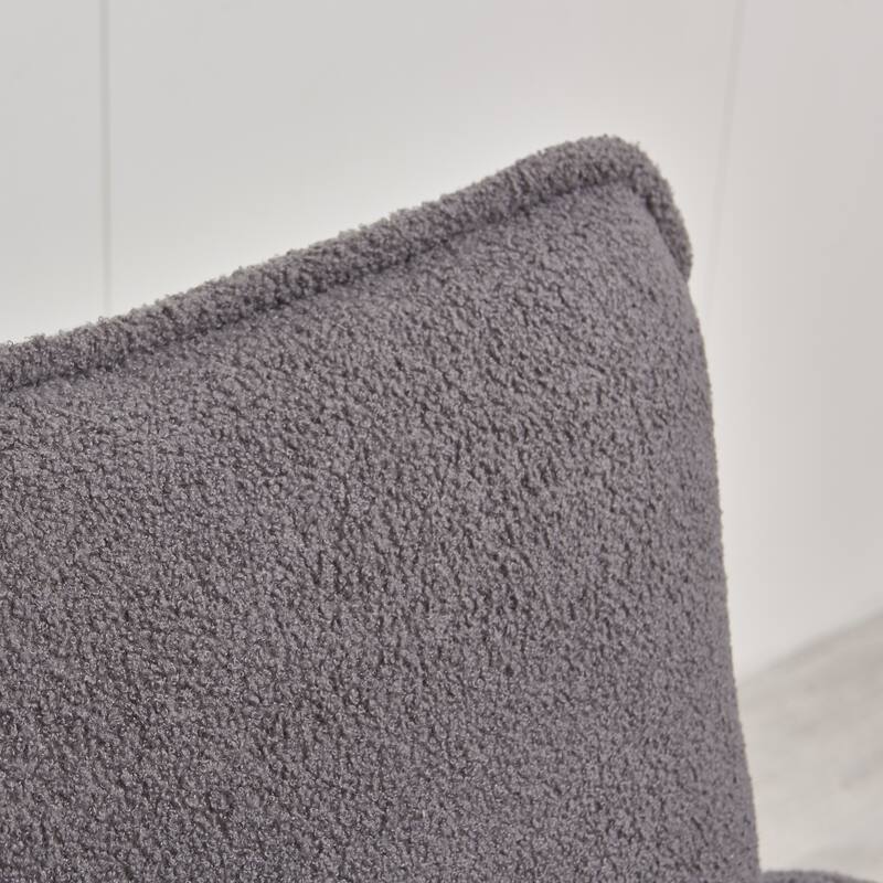 Characteristic Reading Chair Armchair, Gray Living Room Lounge Chair Entryway Chair Decorative Chair Single Sofa Chair