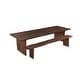 preview thumbnail 36 of 36, Cedar Live Edge Solid Wood Dining Table